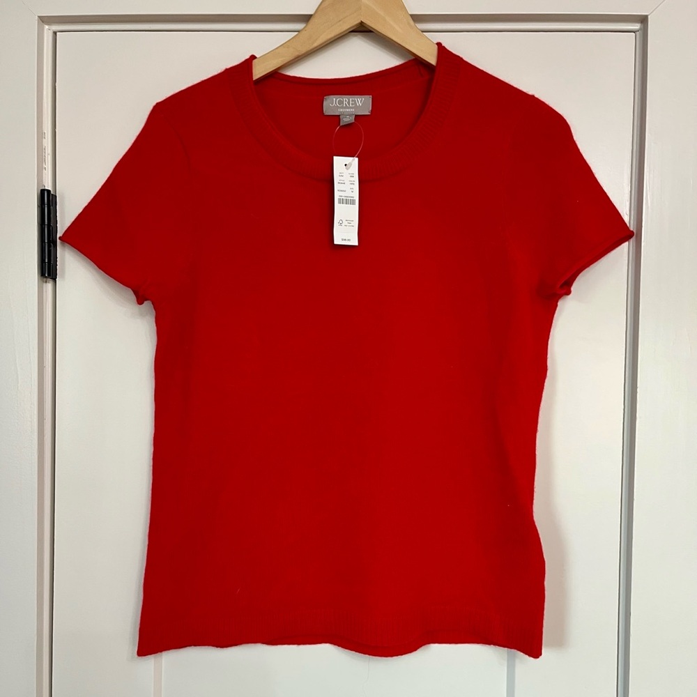 J Crew Cashmere Relaxed T-Shirt